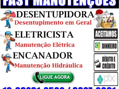 Desentupidora no Parque Prado em Campinas 19-99231-2502 Fast Manutenções.